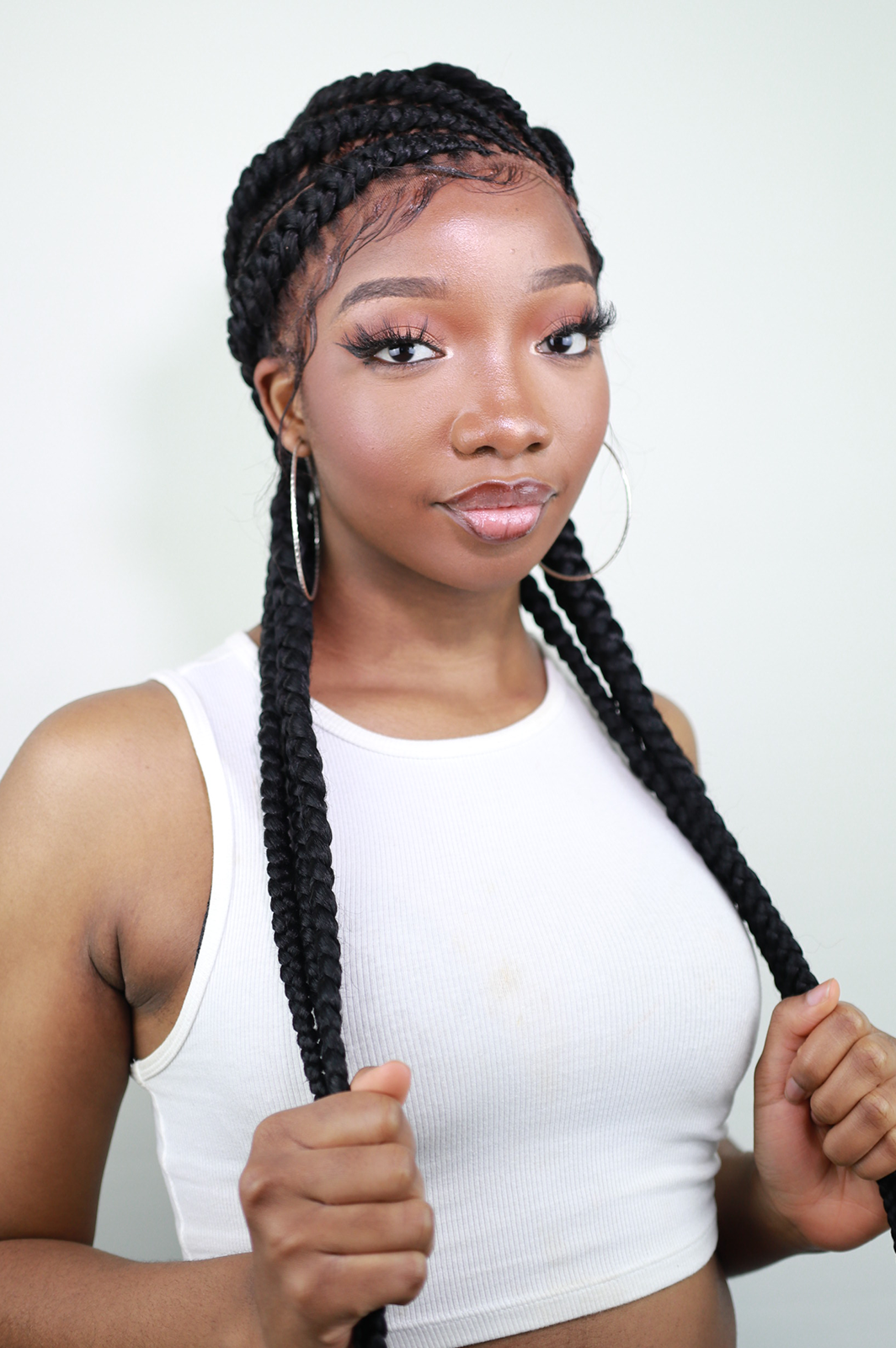 Derin - Synthetic Fibre Braided Wig