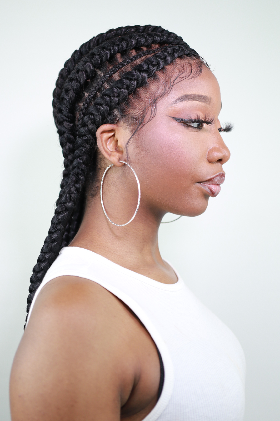 Derin - Synthetic Fibre Braided Wig
