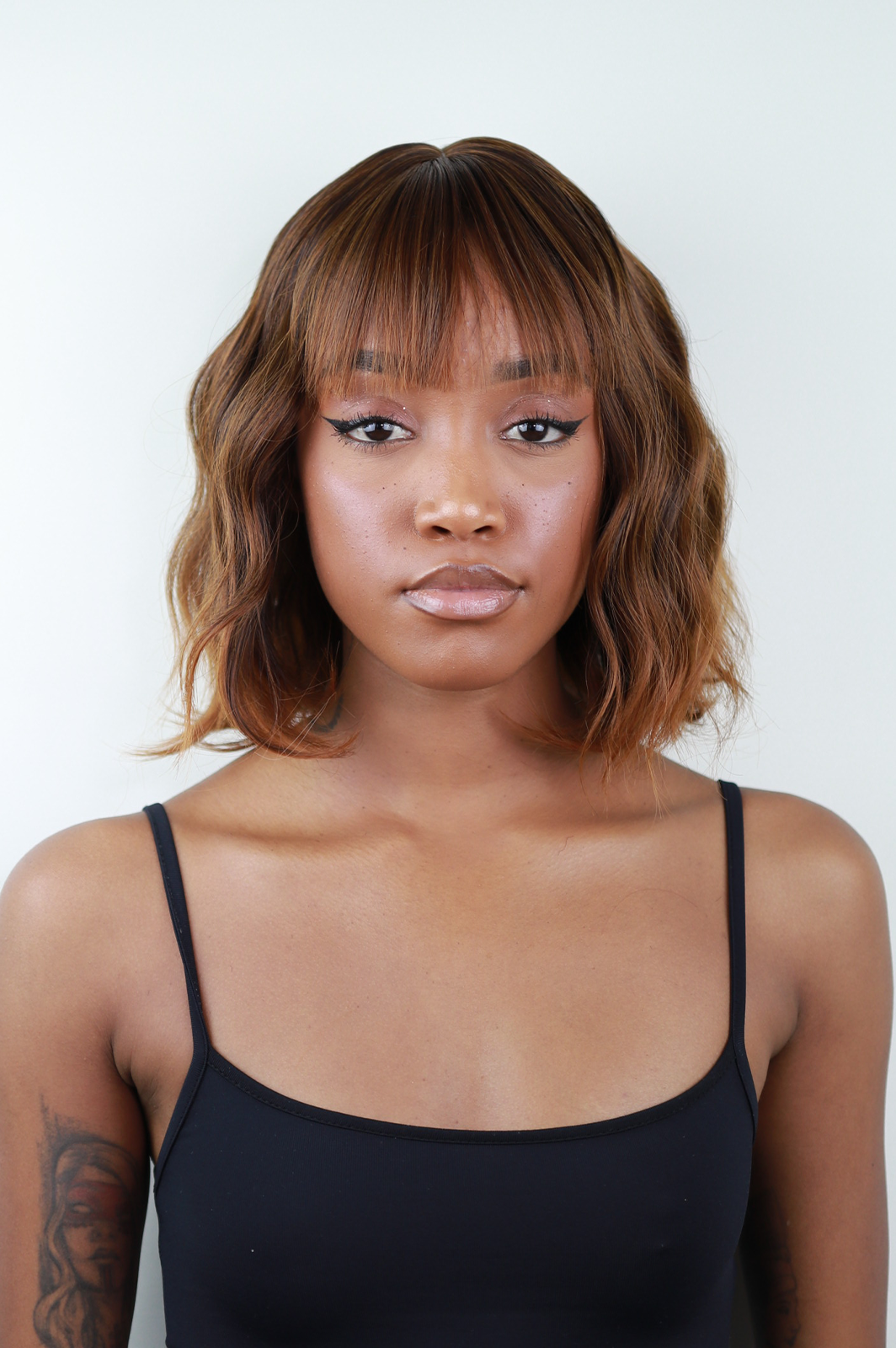 Ming Honey Brown Heat Resistant Synthetic Fibre Wig